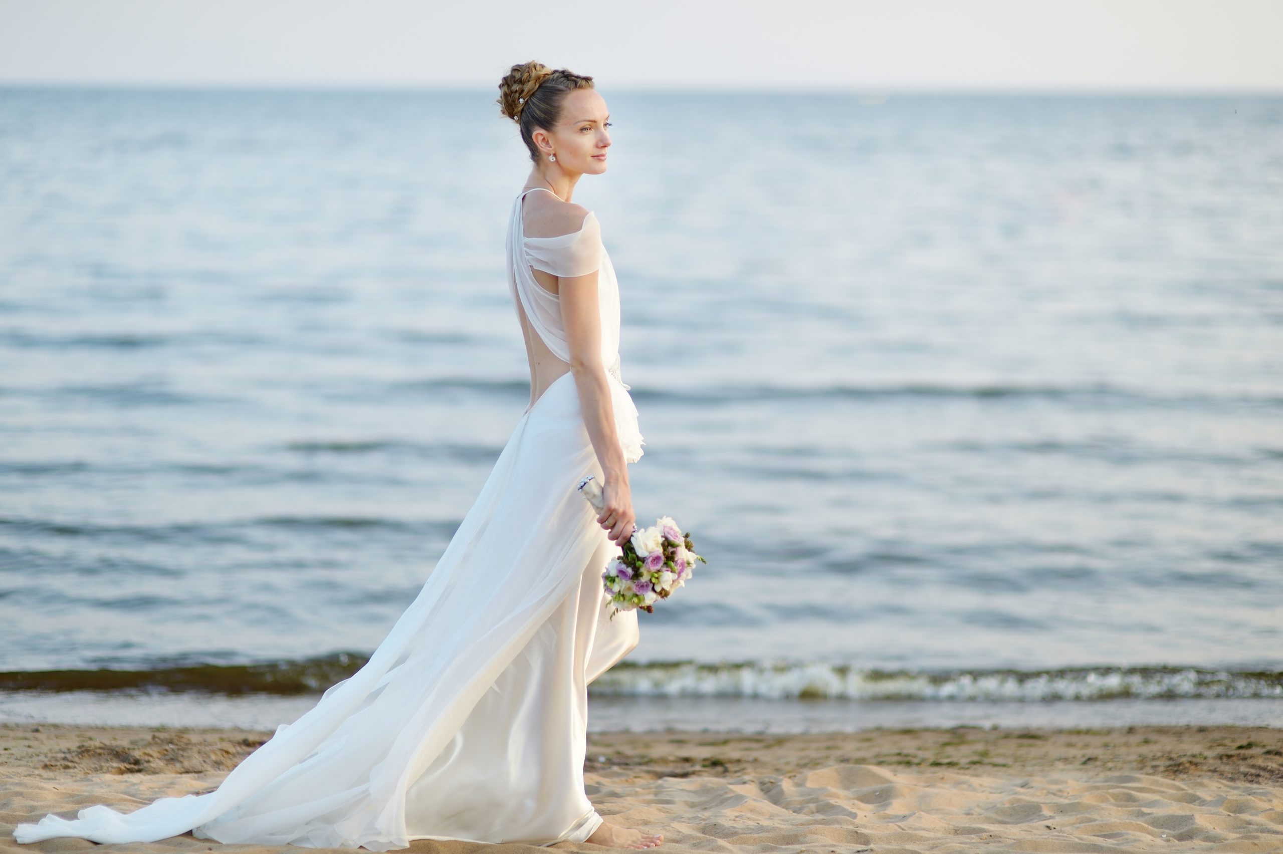 All About Beach Wedding Dresses